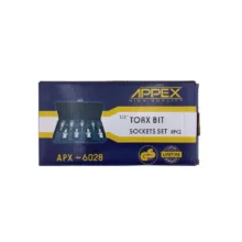 مجموعه 8 عددی سری آچار بیت اپکس کد APX6028