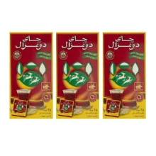 چای کیسه ای Pure دو غزال – سه بسته 25 عددی
