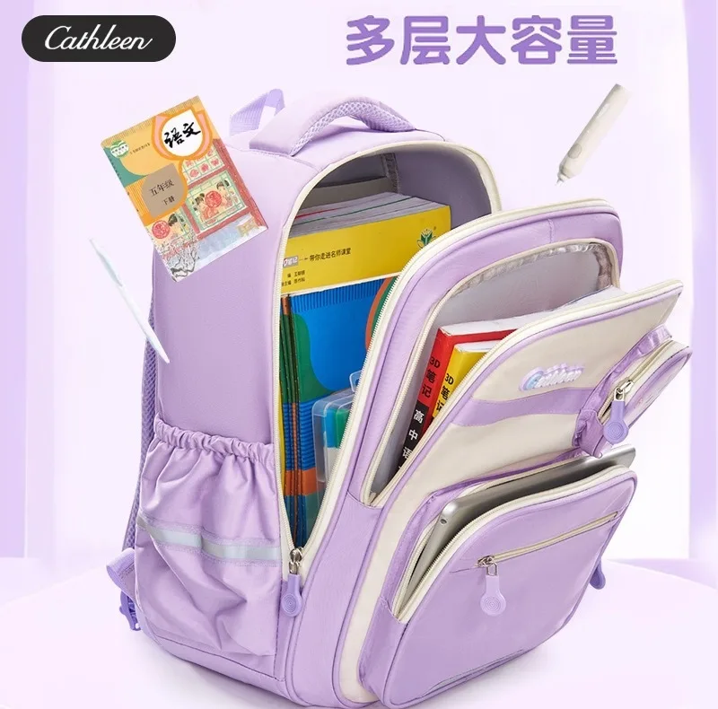 کوله پشتی مدرسه مدل فانتزی جیب گرد فضانورد کد F6768