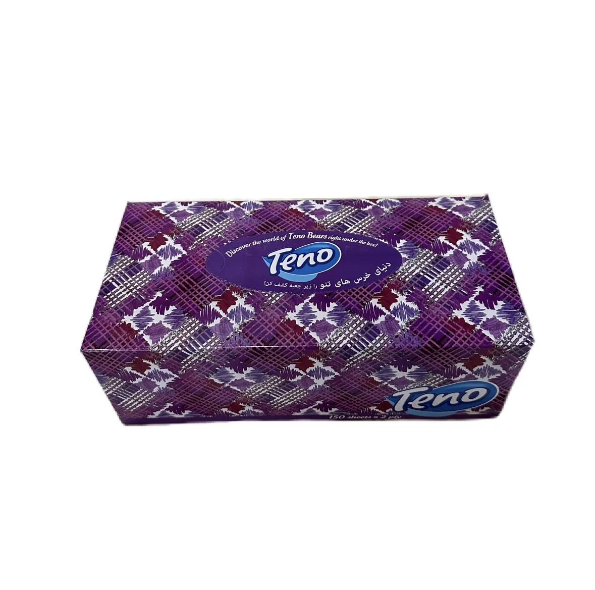 دستمال کاغذی 250 برگ تنو مدل soft 504 مجموعه 4 عددی