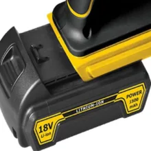 جارو شارژی دستی کنزاکس مدل KVC-118 با باتری لیتیوم 18 ولت، توان مکش 1500 وات، فیلتر نانو قابل شستشو، سیستم تخلیه آسان مخزن، بدنه ضد خش ABS و پایه شارژ سریع