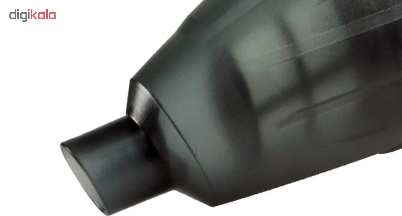 جارو شارژی دستی کنزاکس مدل KVC-118 با باتری لیتیوم 18 ولت، توان مکش 1500 وات، فیلتر نانو قابل شستشو، سیستم تخلیه آسان مخزن، بدنه ضد خش ABS و پایه شارژ سریع