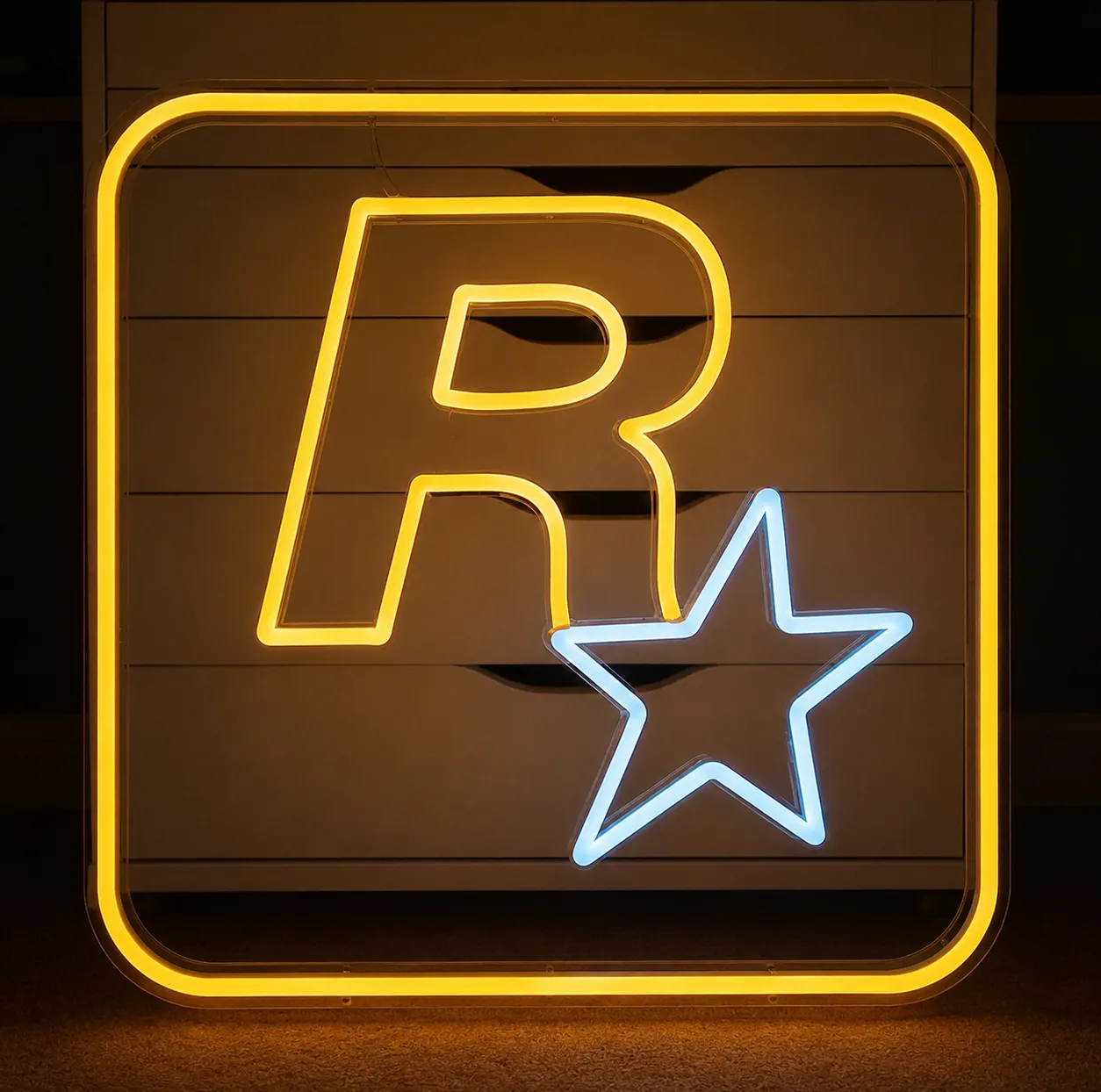 چراغ نئونی طرح راک استار کد ROCKSTAR-2026