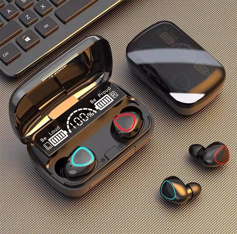هدفون بلوتوثی مدل M10 pro gaming با نویز کنسلینگ فعال، پشتیبانی از فرمان لمسی، شارژ معکوس و چراغ قوه اضطراری