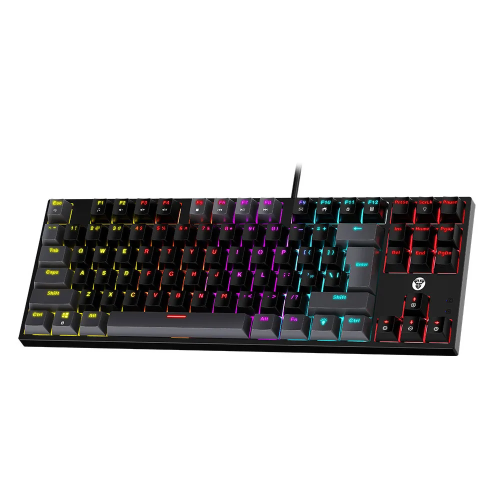 کیبورد گیمینگ فنتک مدل Atom87 MK876V2Redswitch