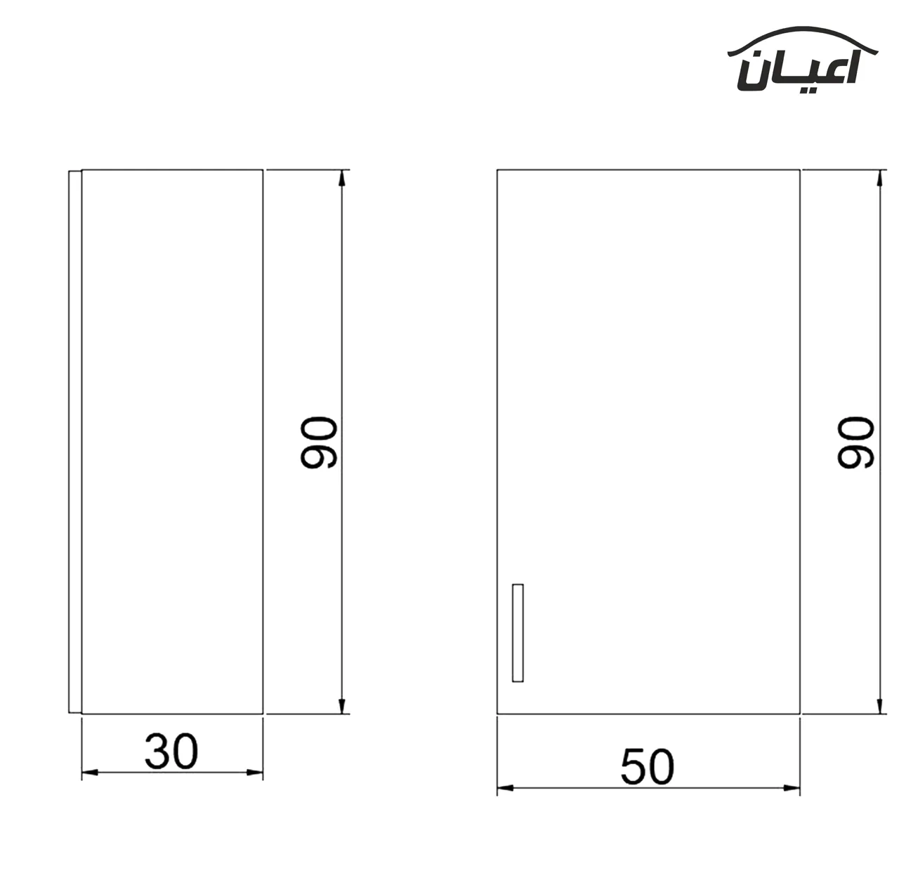 کابینت آشپزخانه اعیان مدل FH CL18