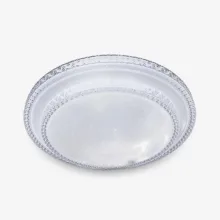 چراغ سقفی 100 وات نورسازان آلما مدل ریموت دار کریستالی کد N801