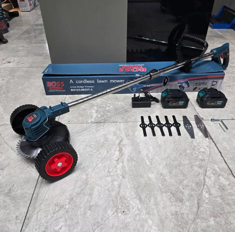 علفزن شارژی 600 وات باس مدل BS123JB267-3