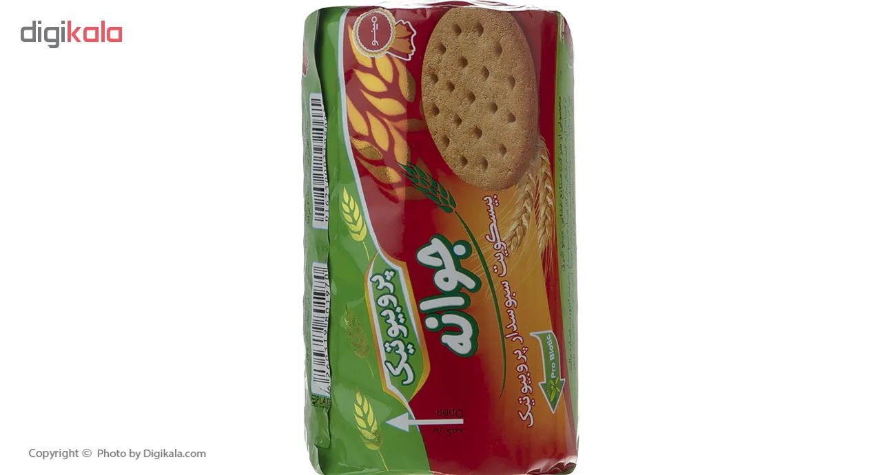 بیسکویت سبوسدار پروبیوتیک جوانه مینو - 200 گرم