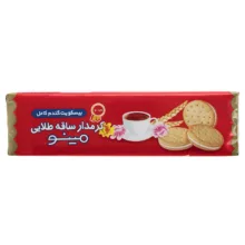 بیسکوئیت کرمدار ساقه طلایی مینو – 192 گرم