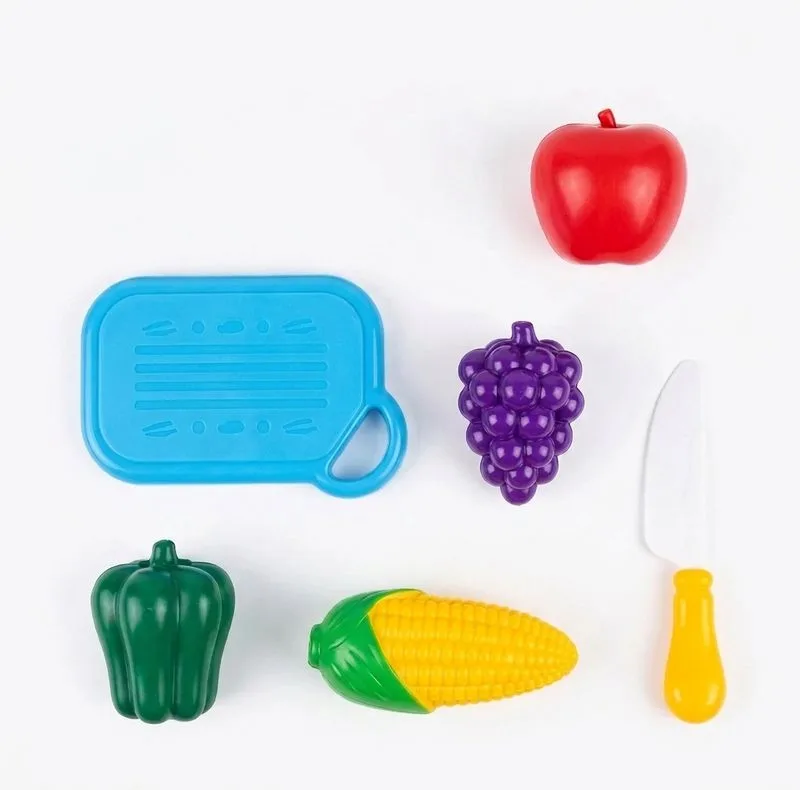 ست اسباب بازی آشپزخانه مدل FV-CUT-SET بسته 6 عددی