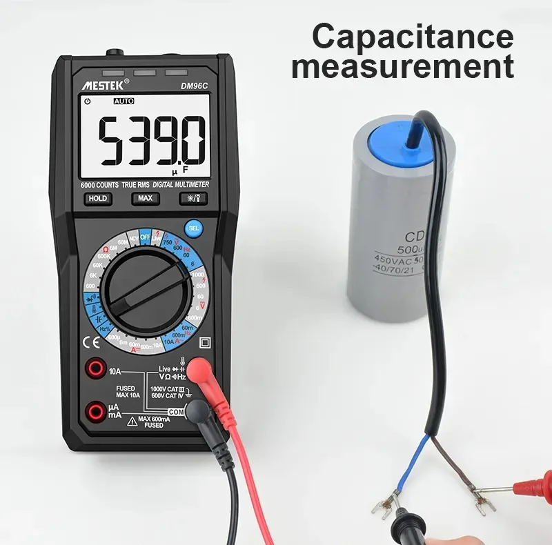 مولتی متر دیجیتال مستک مدل DM96C