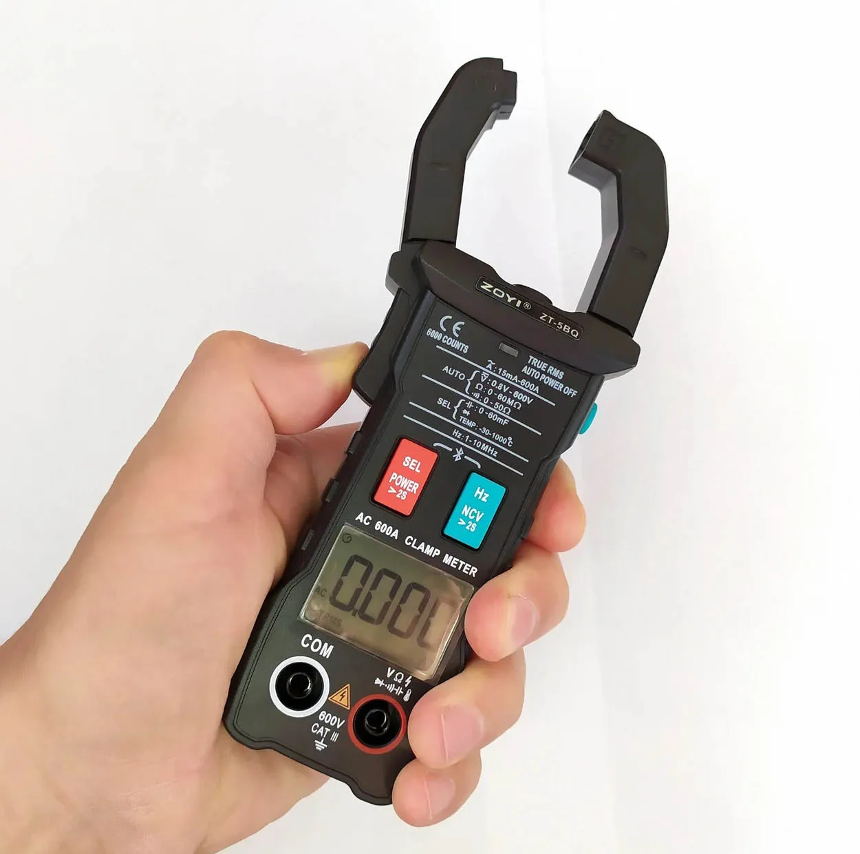 مولتی متر کلمپی بلوتوثی زویی مدل ZT-5BQ