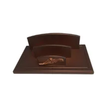 ست لوازم اداری رومیزی مدل مدیریتی Walnut inlaid design مجموعه 9 عددی