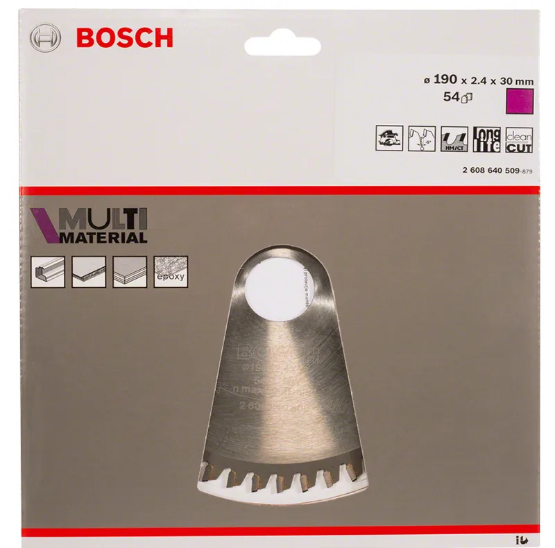 تیغ اره دیسکی بوش مدل Multimaterial - 190mm