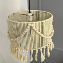 لوستر تزئینی مدل مکرومه مراکشی کد 3530