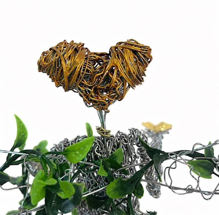 مجسمه سیمی مدل آنجل کد ۰۰۱