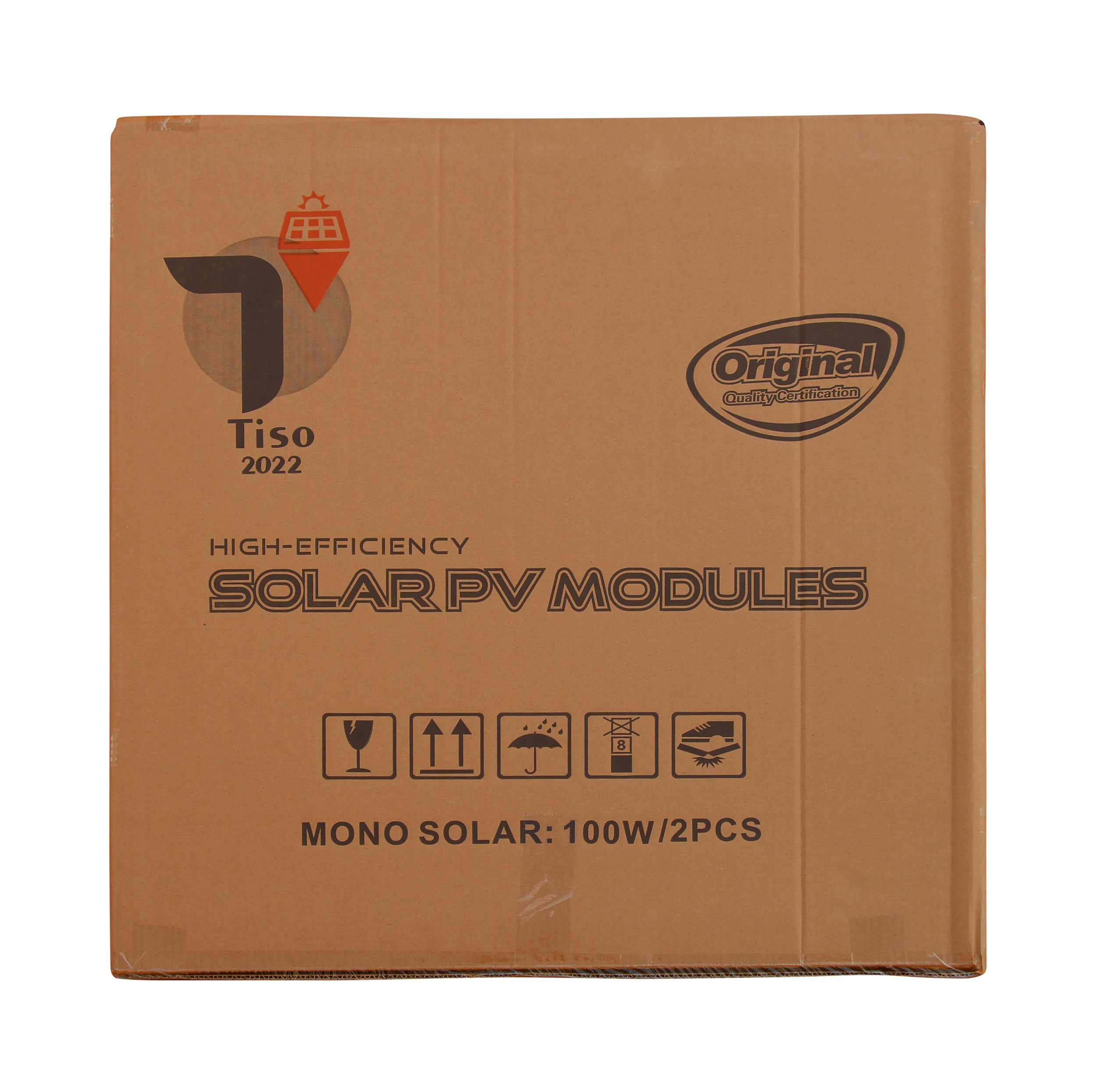 پنل خورشیدی تیسو مدل TM100W-18V ظرفیت 100 وات