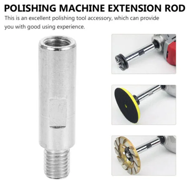 رابط افزایش طول شفت مینی فرز رزوه مدل M14 کد 110mm