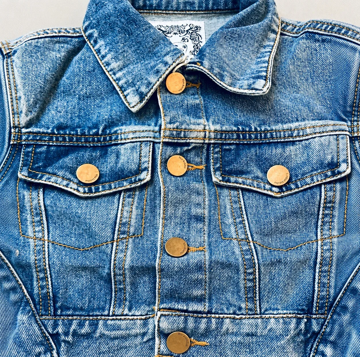 کت دخترانه جین مدل 88