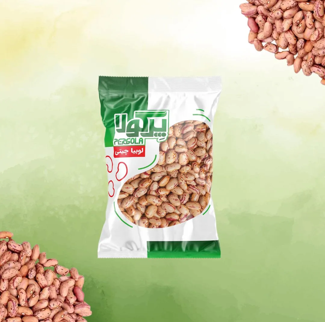 لوبیا چیتی پرگولا - 900 گرم بسته 2 عددی