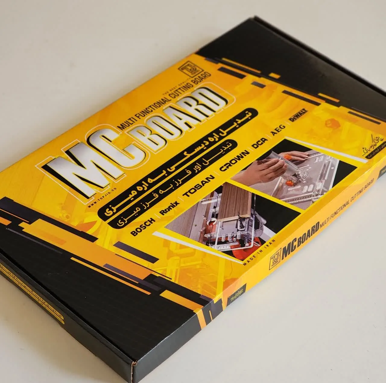 تبدیل اره دیسکی به اره میزی و تبدیل اور فرز به فرز میزی مدل MC board
