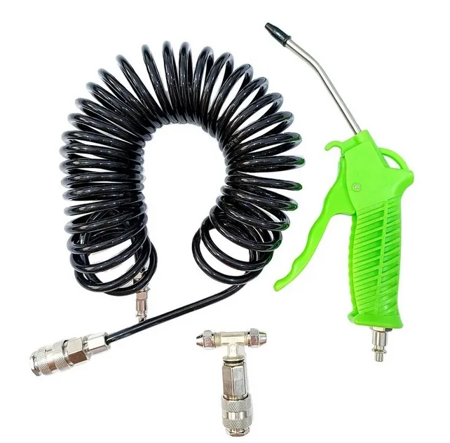 تفنگی باد کمپرسور هوا مدل AIR HOSE مجموعه سه عددی