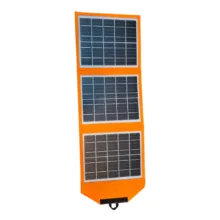پنل خورشیدی تاشو 15 وات سی سی لامپ مدل CL-ZD0615
