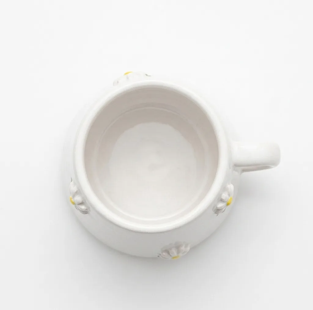 ماگ طرح بابونه خمره ای کد ۱۳۲۵