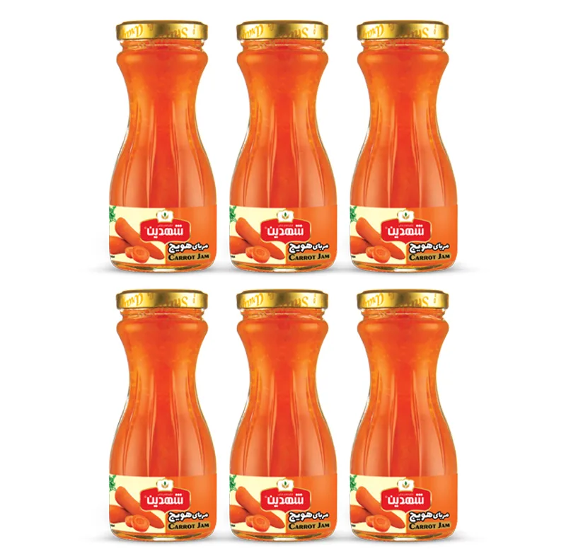 مربا هویچ شهدین - 930 گرم بسته 6 عددی