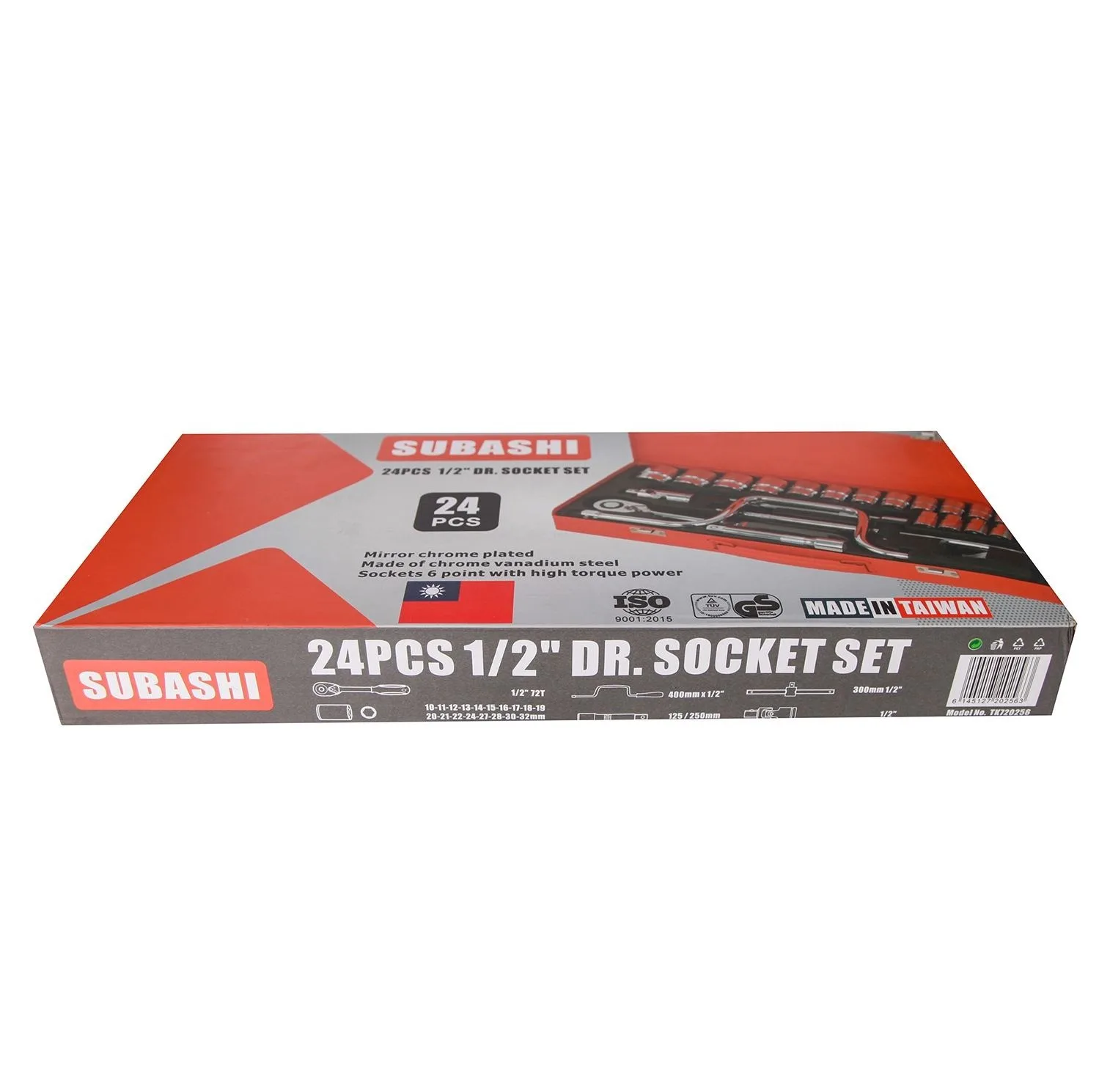 مجموعه 24 عددی آچار و سری بکس سوباشی مدل SB-24
