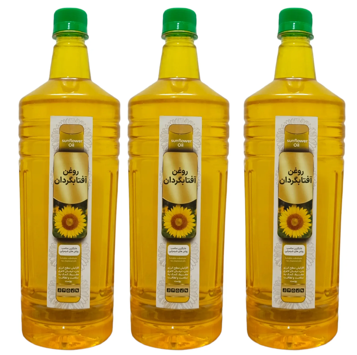 روغن آفتابگردان خالص جالینوس - 950 میلی لیتر بسته 3 عددی