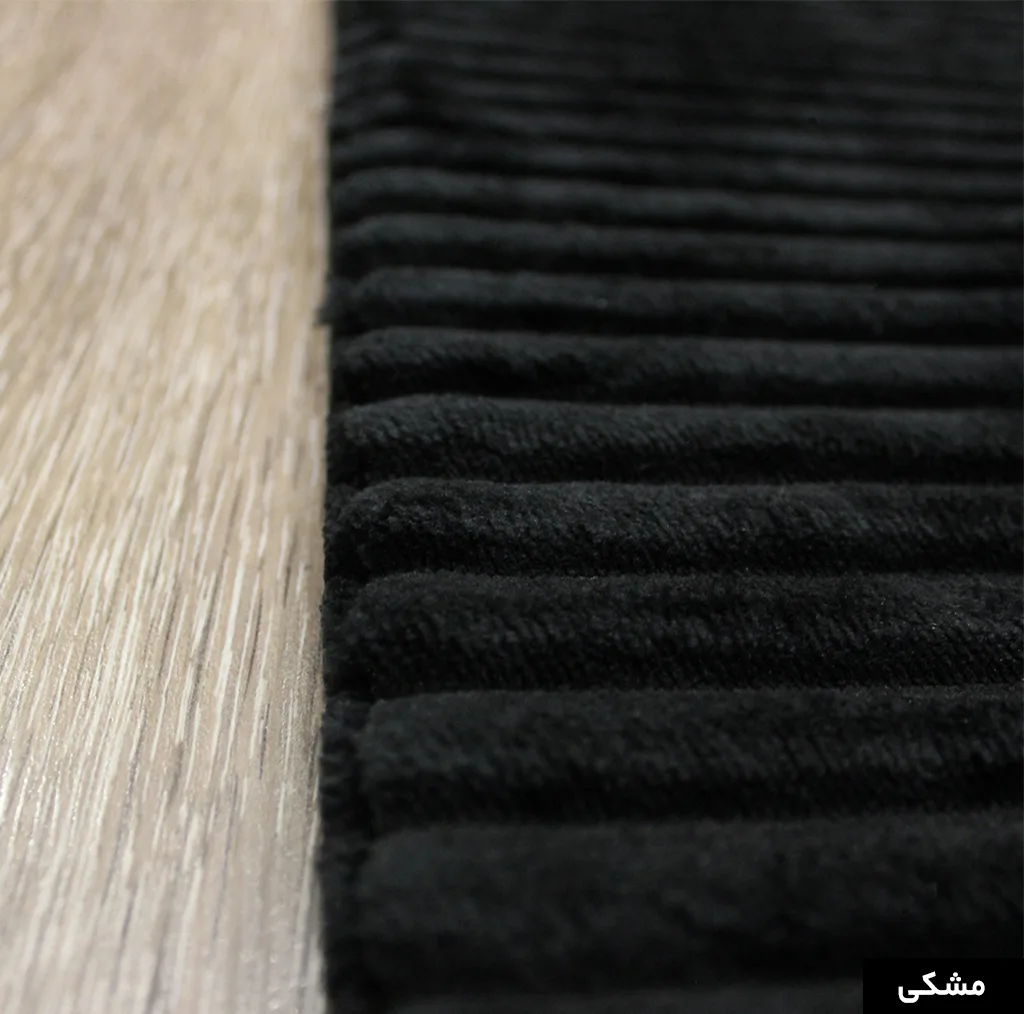 پادری وینوما مدل 4 لایه مخمل استرایپ سایز 50×100 سانتی متر مناسب برای فضای داخلی بسته 2 عددی