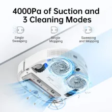 فیلتر جاروبرقی رباتیک مدل W10 مناسب برای جاروبرقی رباتیک شیائومی Dreame W10 Pro مجموعه دو عددی
