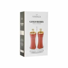 آبلیمو خوری 3 تکه کاراجا مدل Gold berry