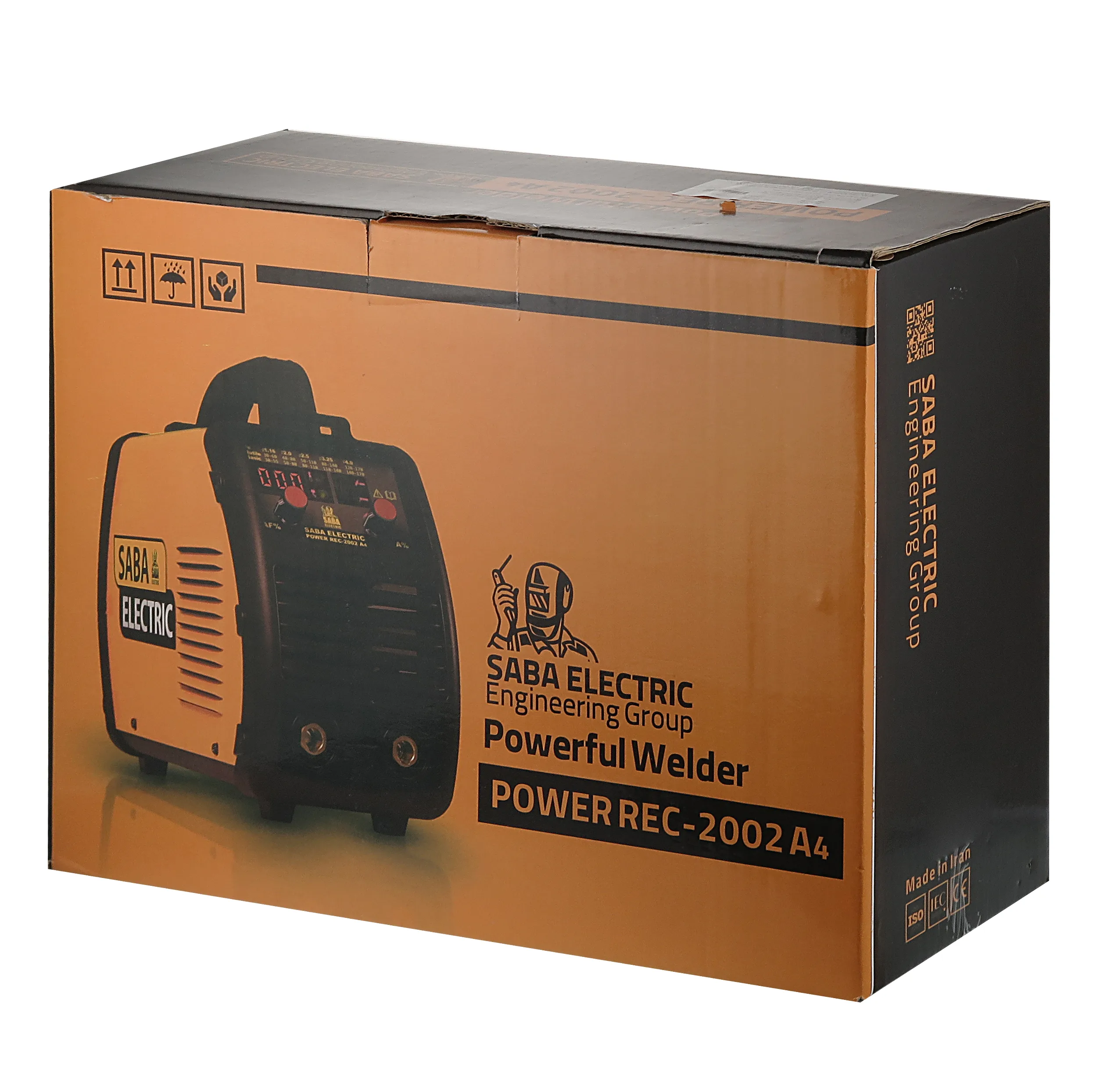 اینورتر جوشکاری 200 آمپر صبا مدل POWER-REC2002-A4