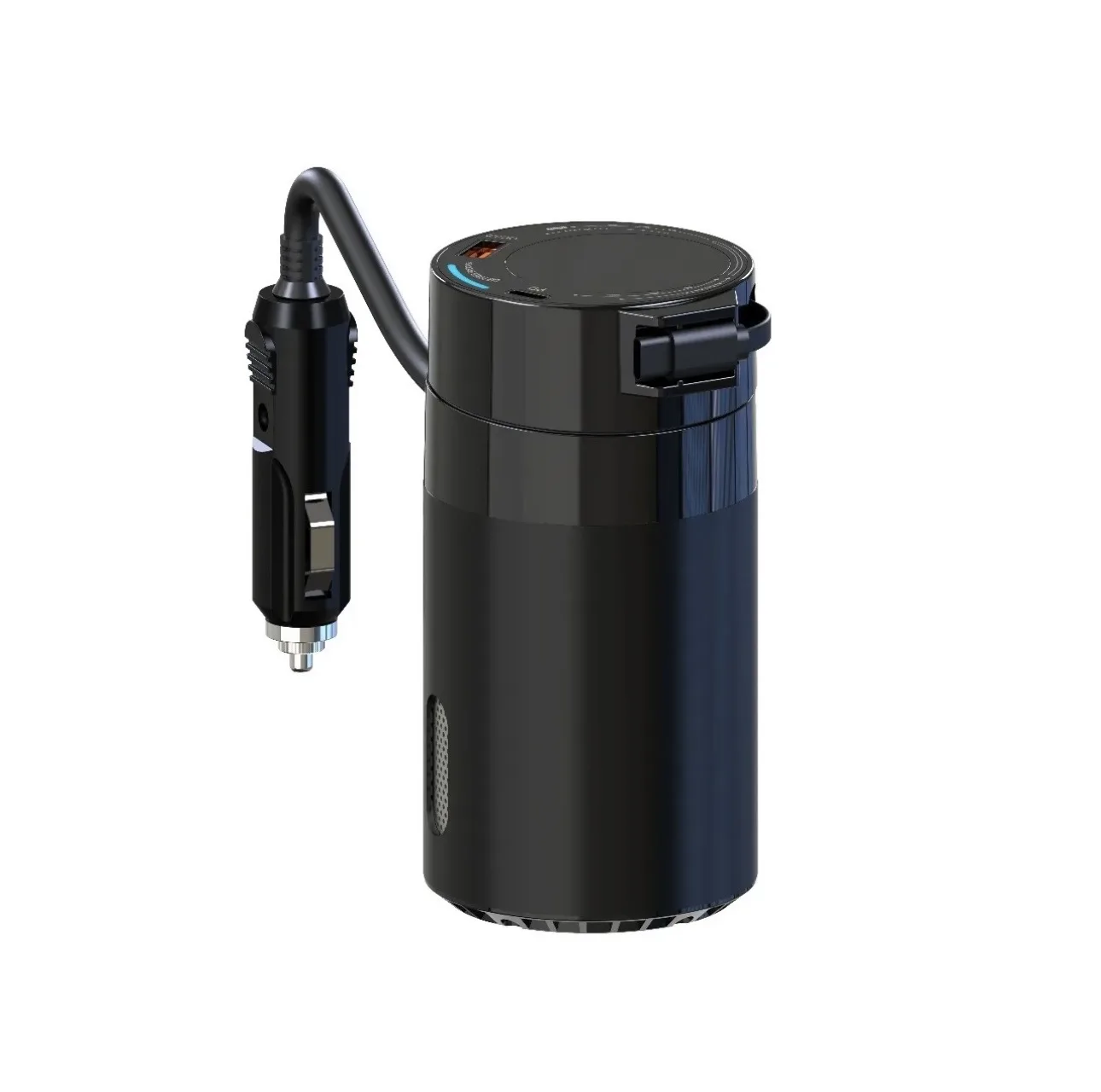 مبدل برق خودرو پاورولوجی مدل CAR POWER INVERTER 200W UNIVERSAL PWCPI200WBK