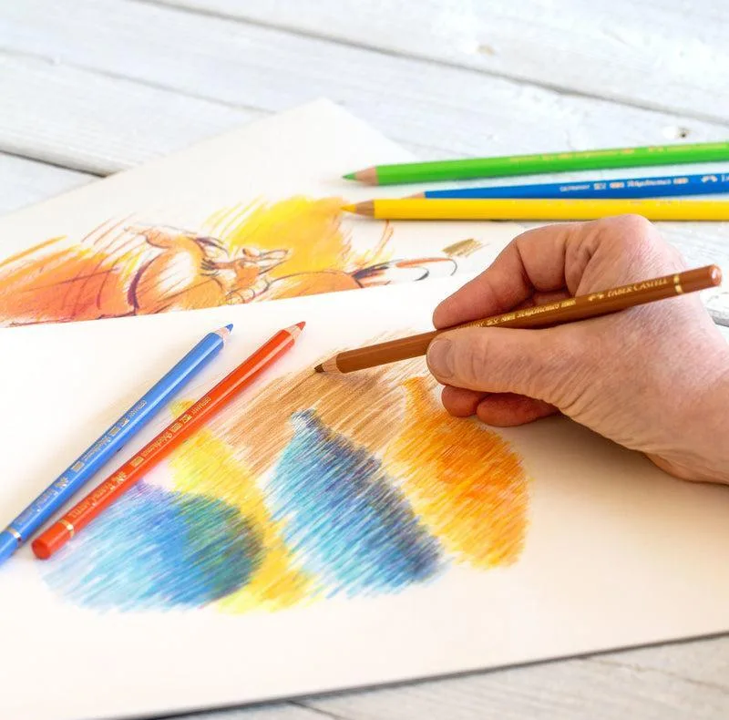 مداد رنگی 24 رنگ فابر کاستل مدل Polychromos