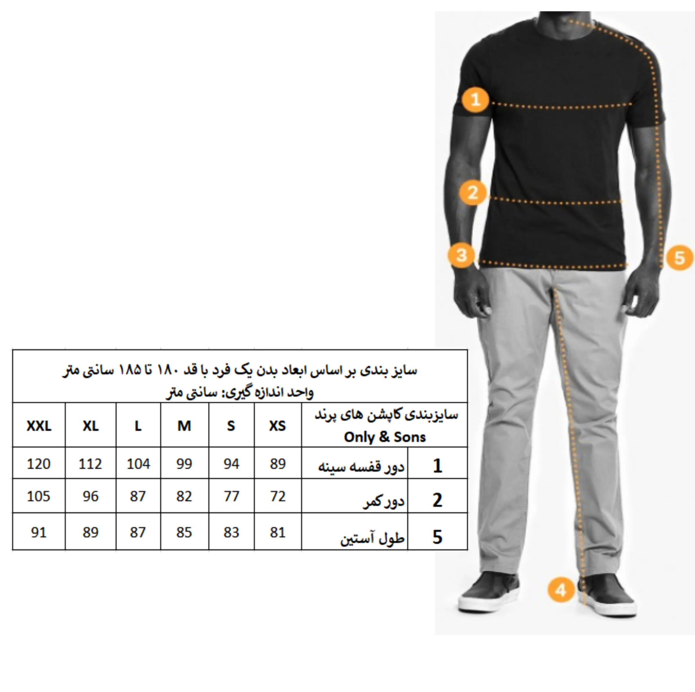 کاپشن مردانه اونلی اند سانز مدل NB22013441