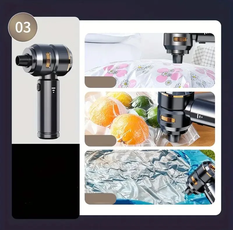 جارو شارژی خودرو مدل 4in1-Clean