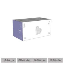 سرویس غذاخوری 29 پارچه چینی زرین ایران سری نئوکلاسیک مدل آسمان درجه عالی