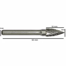 فرز انگشتی فرم مخروطی مدل G0820 سایز 8 میلیمتر