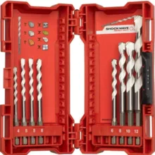 مته همه کاره میلواکی مدل SHOCKWAVE مجموعه 8 عددی