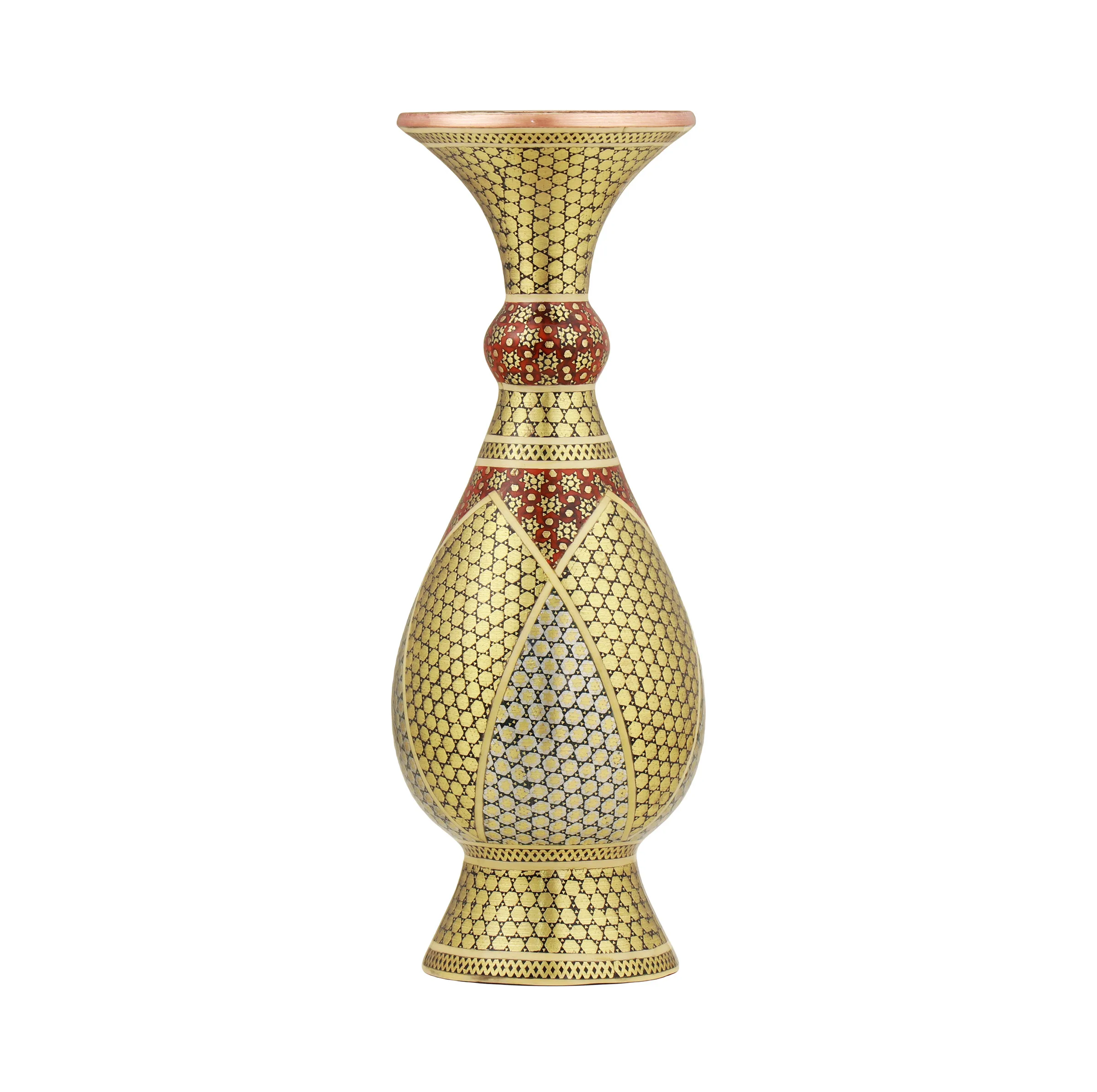 گلدان خاتم کاری فراز هنر کد 20