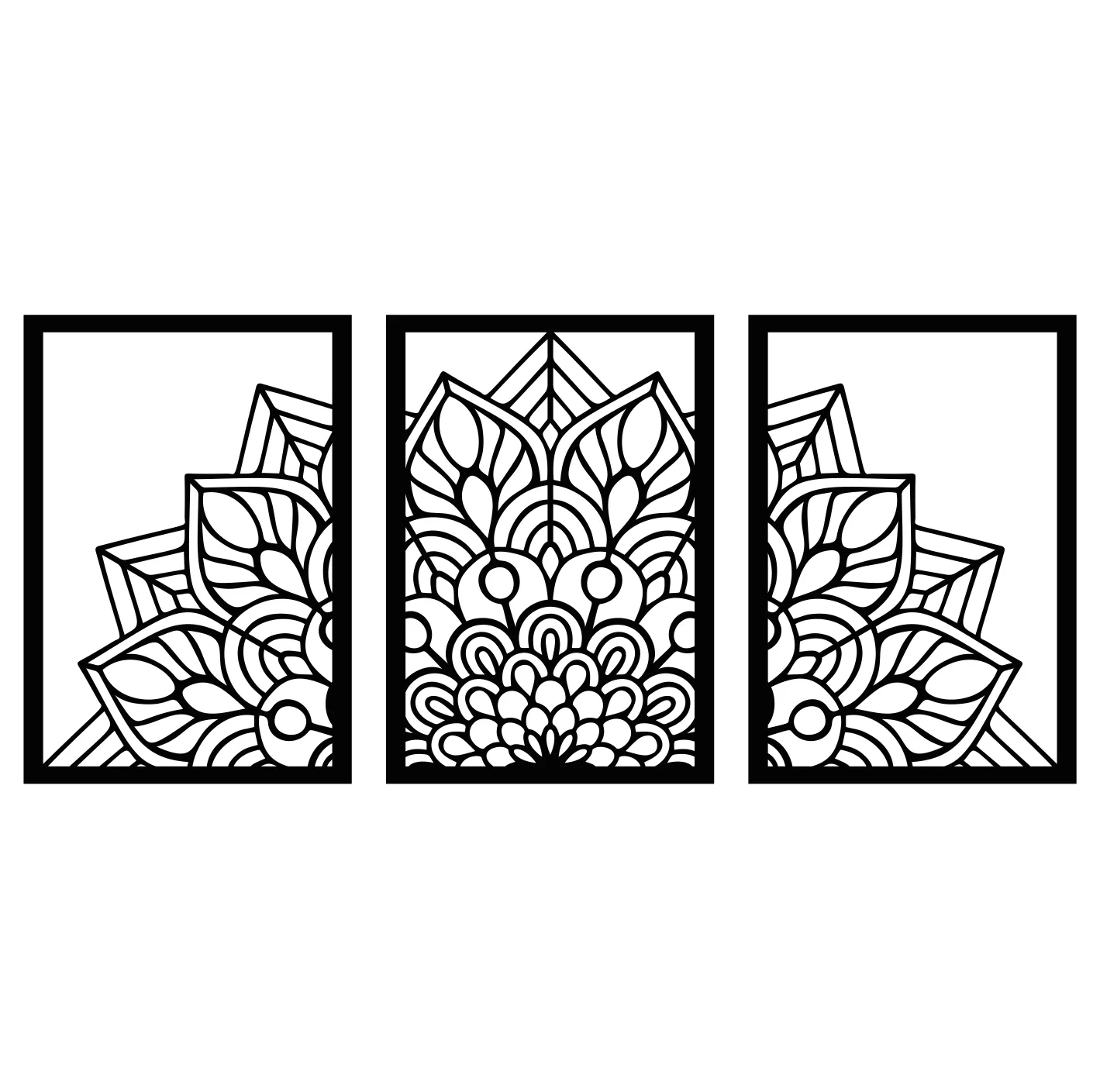 شابلون کد SP461-1 مجموعه 3 عددی