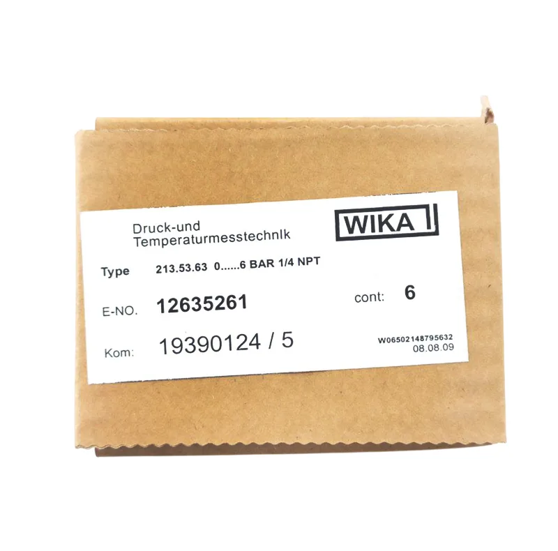 گیج فشار ویکا مدل 6CM-6bar