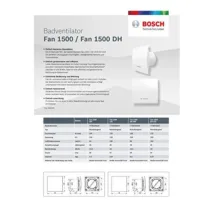 هواکش بوش مدل BOSCH-W100