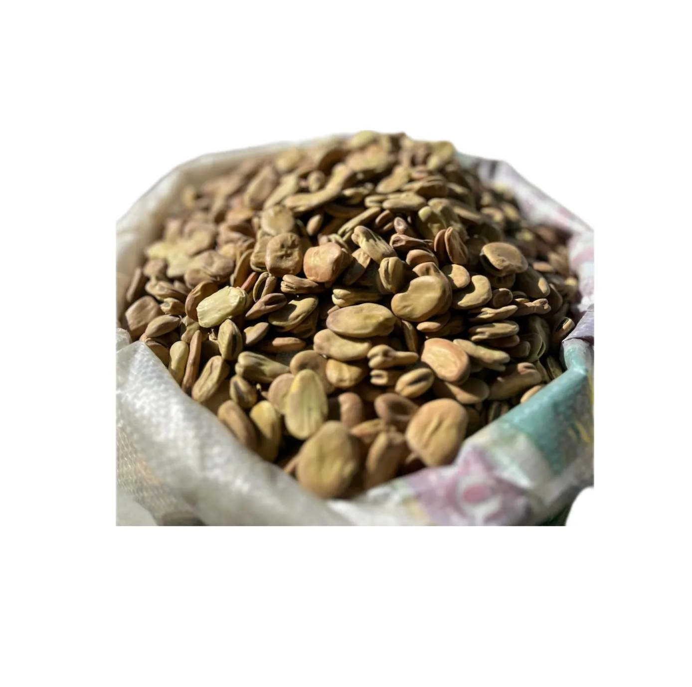 باقالی با پوست درشت پاک شده زرین برکت - 1 کیلوگرم