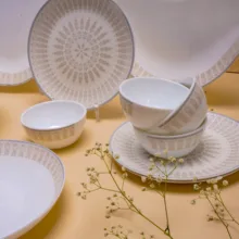 سرویس غذاخوری آرکوپال 26 پارچه 6 نفره وون مدل 2022-Beige