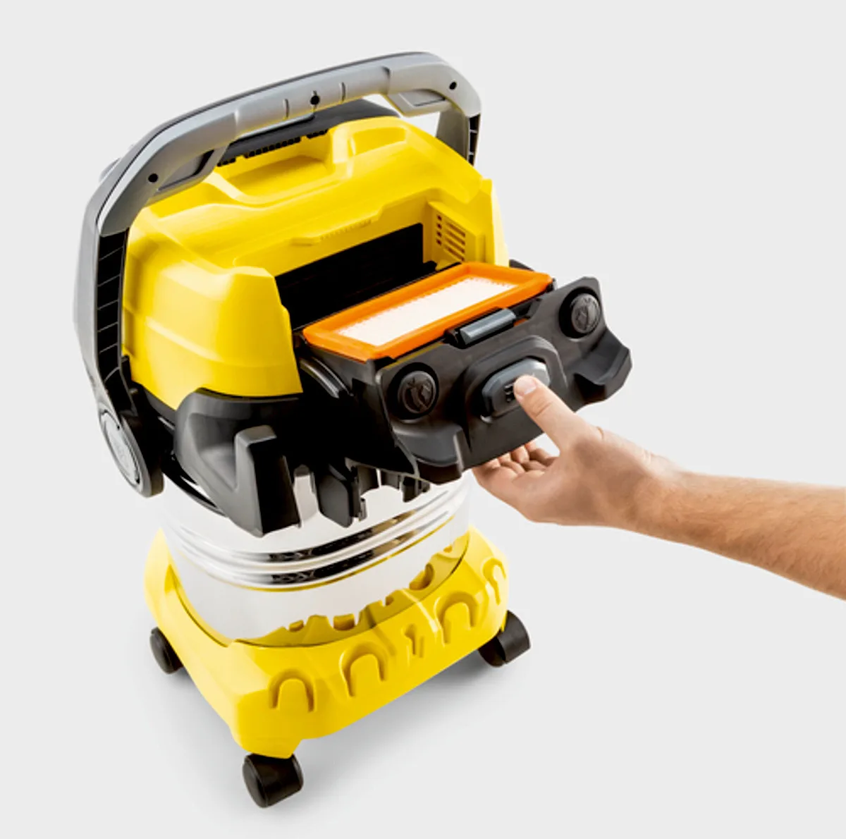 جاروبرقی سطلی 1100 وات کرشر مدل WD5 S